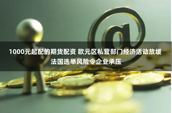 1000元起配的期货配资 欧元区私营部门经济活动放缓 法国选举风险令企业承压